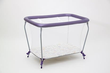 Polini Kids Laufgitter Classic tragbar/klappbar violett, 1456-5