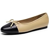 Dream Pairs Women's Flats, Round Toe Ballet Flats, Comfortable Slip-on Dressy Business Casual Work Office Ballerina Flat Dress Shoes