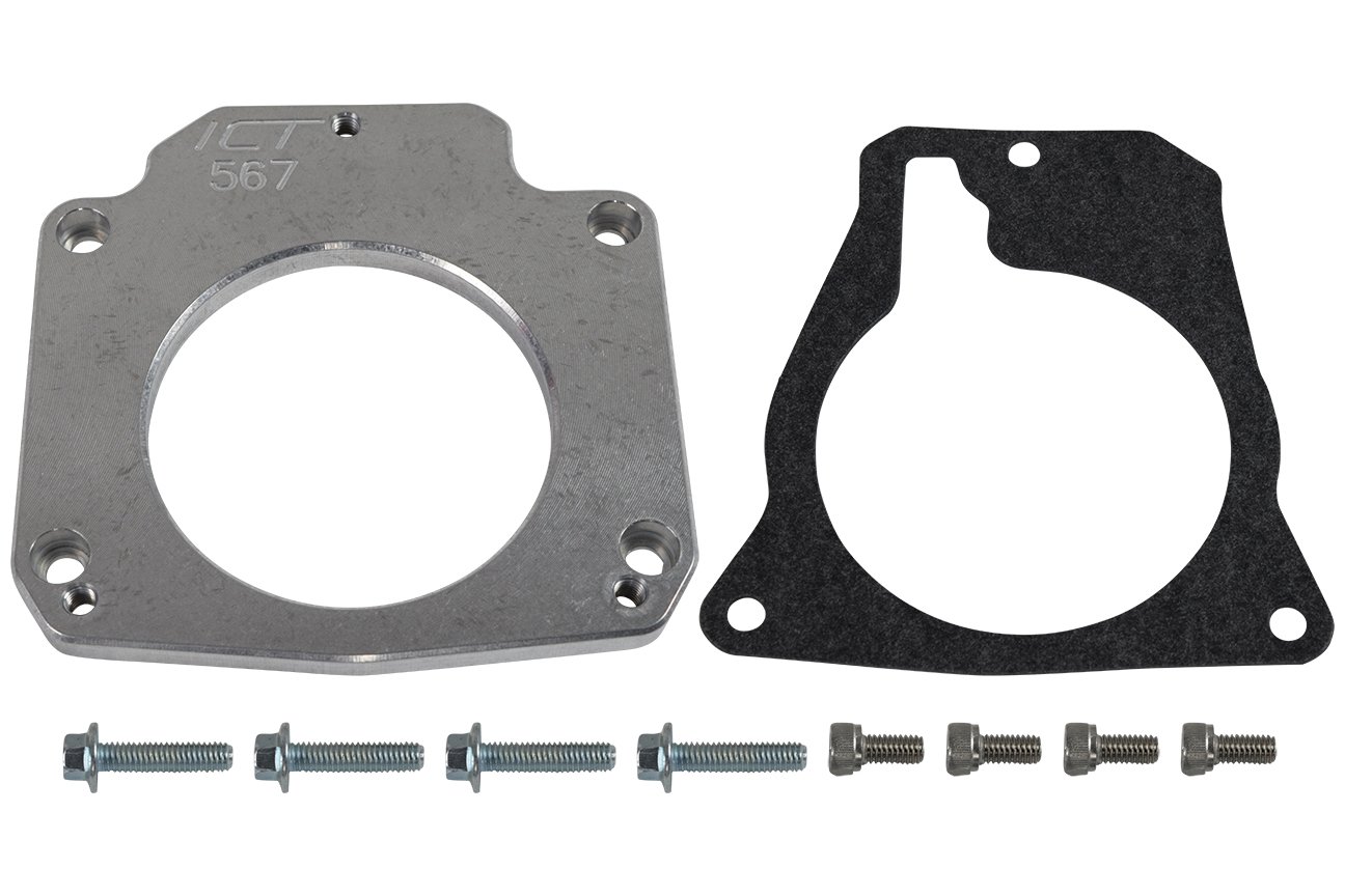 LS Drive By Wire Throttle Body Adapter / LS3 4 Bolt Intake to LS1 3 TB