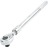 NEIKO 03069A 3/4-Inch-Drive Extendable Ratchet Handle, 24-Tooth Reversible Ratcheting Feature, Extends 24 to 39 3/4 Inches