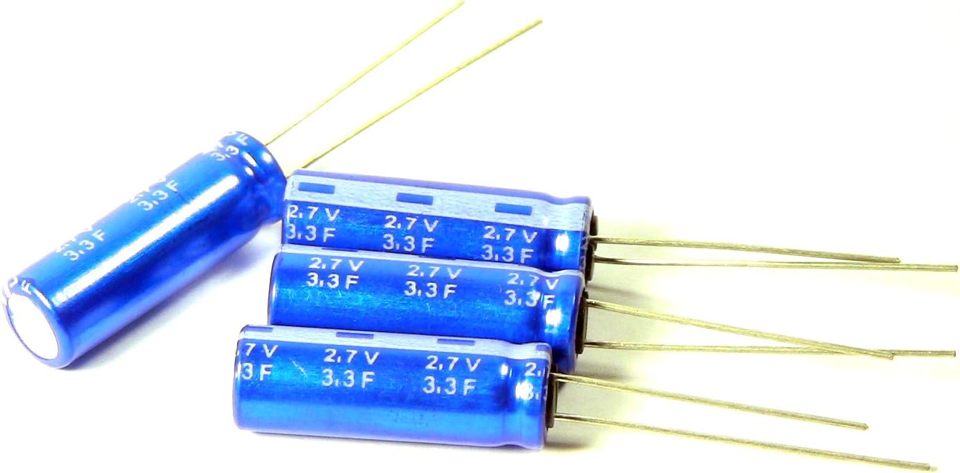 4Pc 2.7V 3.3F Farad Electric Double Layer Capacitor Super/Ultra Capacitor