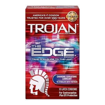 sensation lubricant condoms Trojan The Edge Changing Sensation Lubricated Condoms main image 1