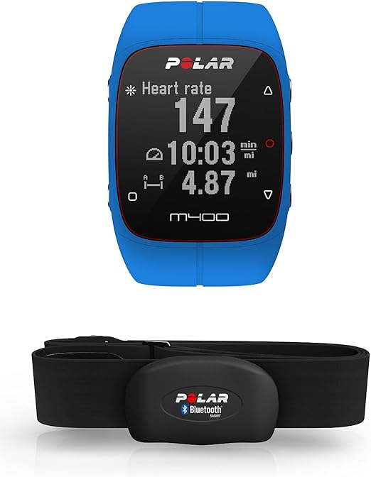 Polar M400 - Reloj de Entrenamiento con GPS Integrado y Registro de Actividad con Sensor de frecuencia cardíaca H7