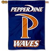 Pepperdine Waves Double Sided House Flag