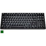 CODE 87-Key Illuminated Mechanical Keyboard with White LED Backlighting - Cherry MX Green
