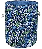 KUNRO Thick Round Storage Basket Cotton Organizer