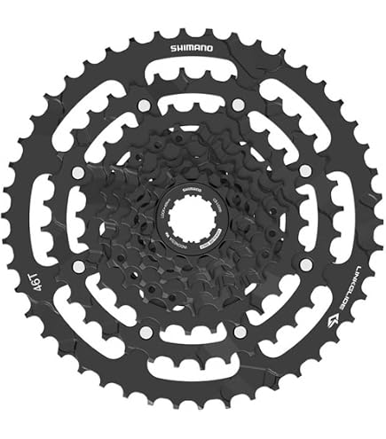 Amazon.com : SHIMANO CUES CS-LG300-9 Cassette - 9-Speed, 11-46t