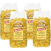 Bechtle Broad Egg Noodles: Wide Style for Casserole, 17.6oz (Pack of 4) | Authentic Traditional Pasta Made in Germany, 100% Natural Ingredients, Cage-Free Eggs &amp; Durum Wheat Semolina, Non-GMO, Kosher