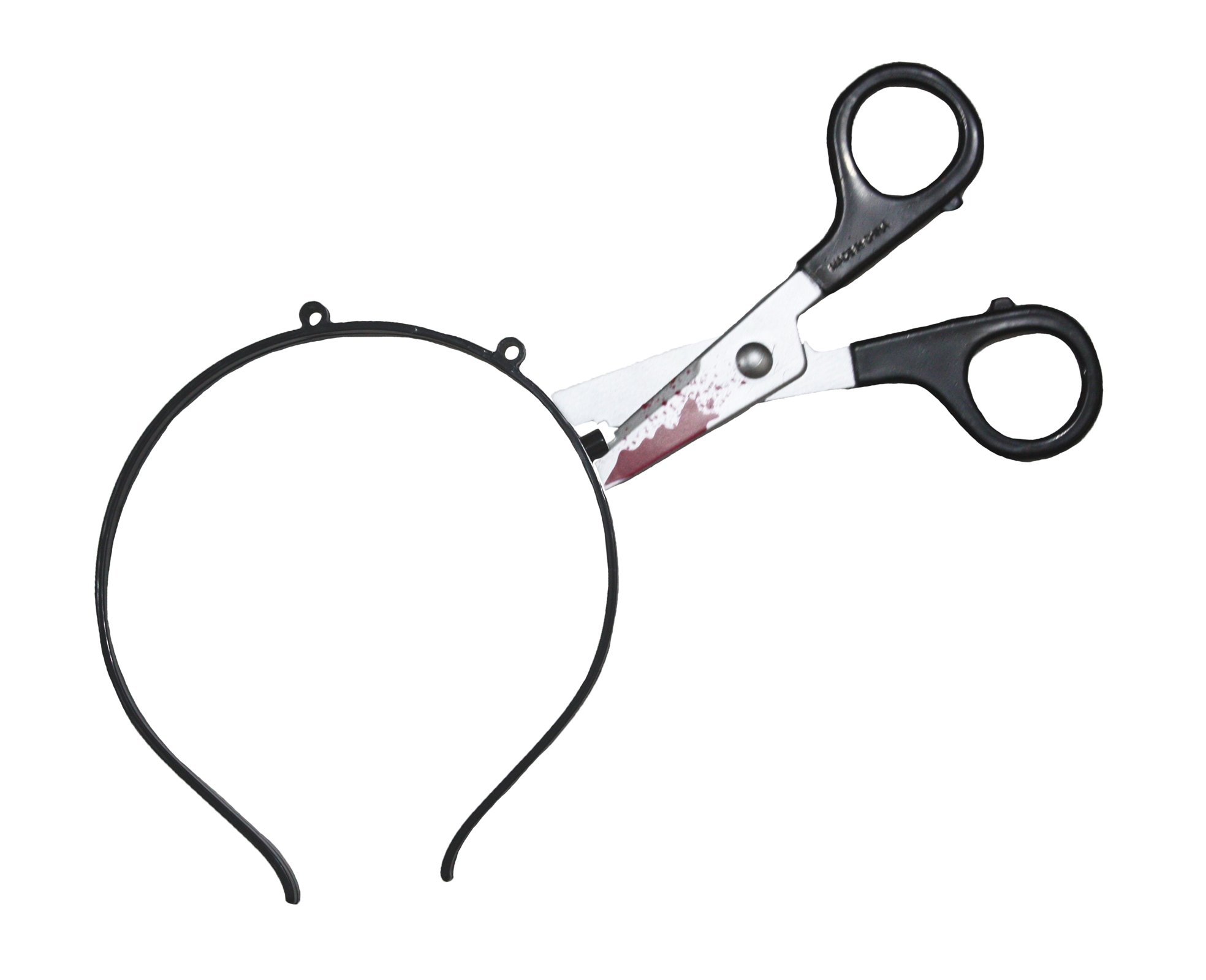 Petitebelle Bloody Scissors Headband Toy (One Size)