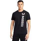 Messi Mens Logo Tee, Lifestyle Short Sleeve T-Shirt, Standard Fit with Graphic