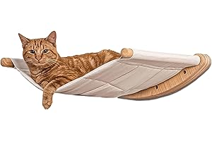 BILLOWVOLVE Cat Wall Shelves Cat Wall Hammock Comfy Cat Wall Bed Cat Wall Furniture for Climbing and Lounging