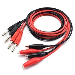 SDTC Tech Banana Plug to Alligator Clip Test Leads
