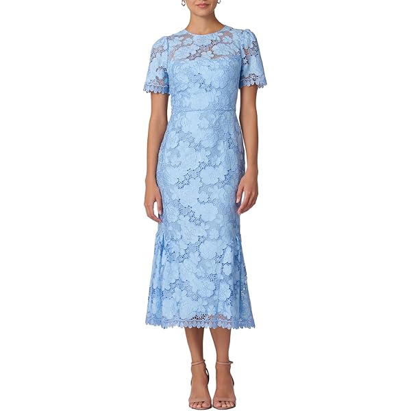 Amazon.com: Shoshanna Women's Midnight Vista Blue Lace Raven Dress, Vista  Blue, 2 : Clothing, Shoes & Jewelry