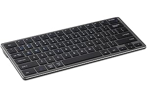 �鶹�� Basics Tablet Wireless Keyboard, Portable Compatible w/PC, MacOS, Laptop, Smartphone, Tablet