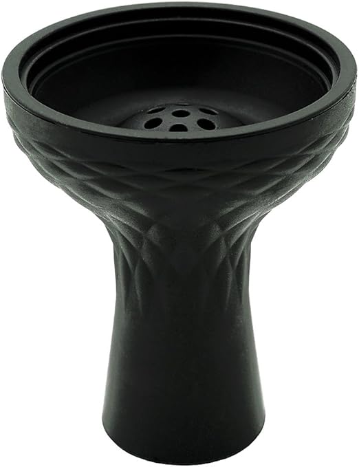 Shisha Silicone Funnel Bowl, IMMIGOO Shisha Silicone Head with Groove