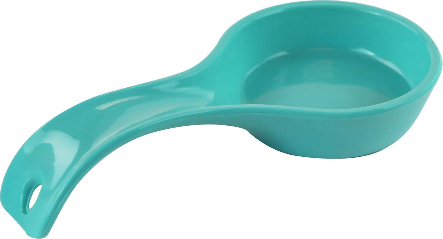 Calypso Basics by Reston Lloyd Spoon Rest, Turquoise: Kitchen & Dining