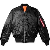 Alpha Industries MA-1 Bomber Flight Jacket - Fighter Pilot Flight Jacket