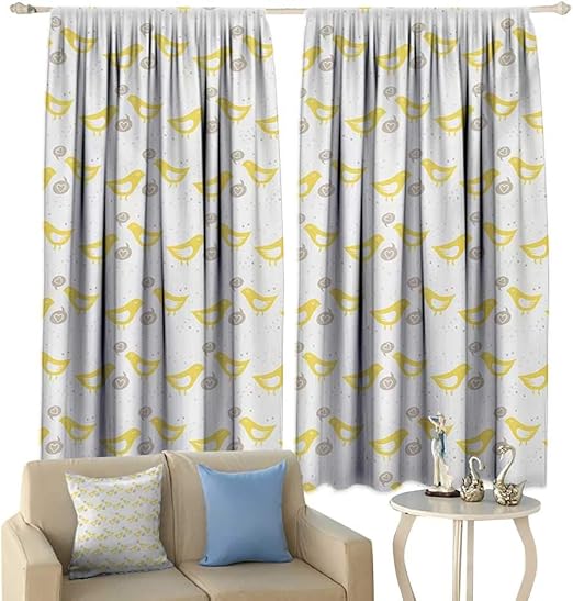 Featured image of post Grey And Mustard Blackout Curtains