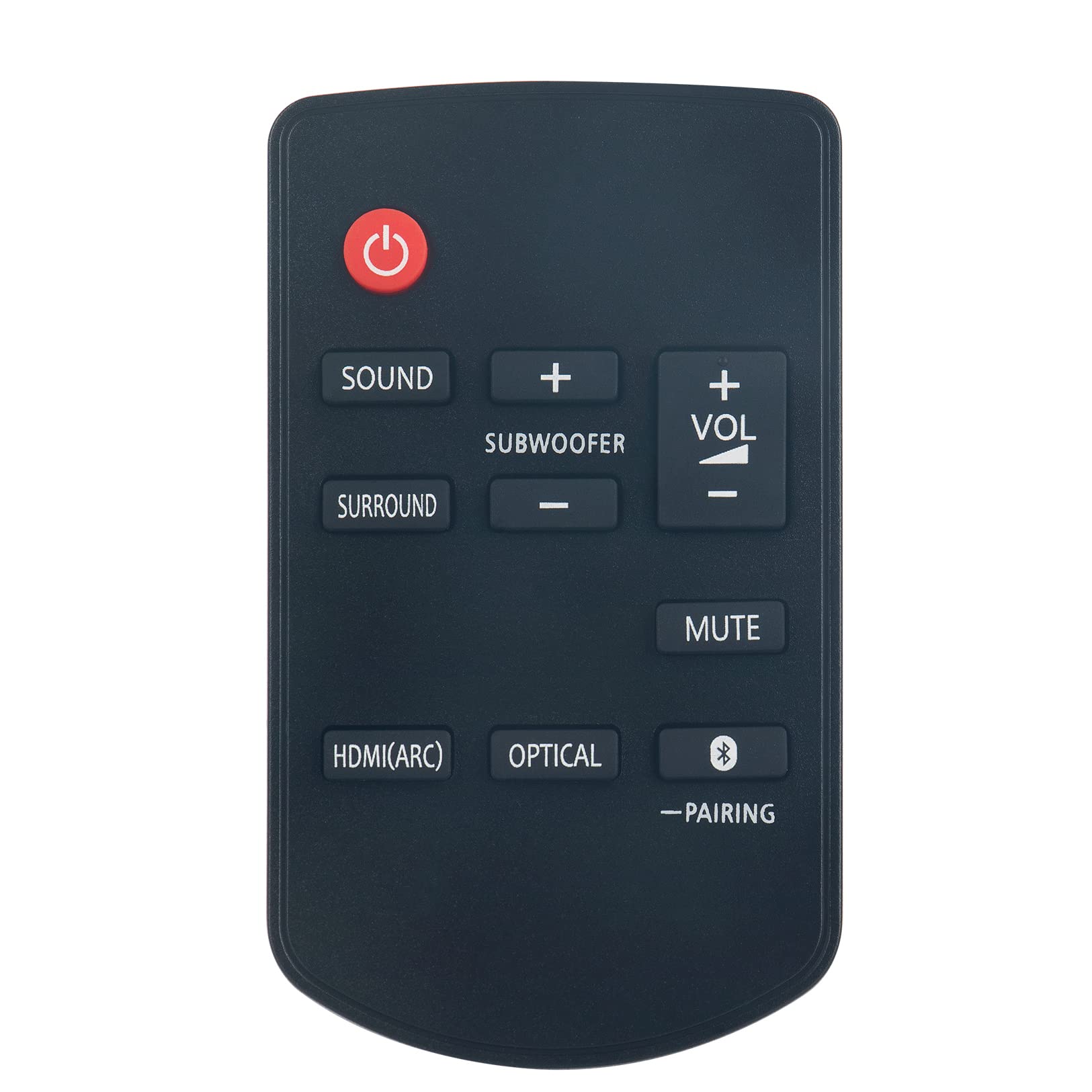 VINABTY N2QAYC000115 Replacement Remote Compatible with PANASONIC Home Theater Audio System SC-HTB688 SC-HTB498 SC-HTB488 SC-HTB688GN SC-HTB498GN SC-HTB488GN