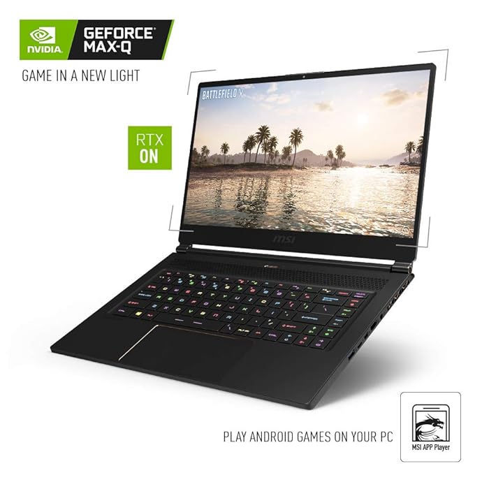 MSI 微星 GS65 Stealth-005 超轻便携 15.6″电竞笔记本电脑（i7-8750H/NVIDIA RTX 2080 8G Max-Q/144Hz/16GB/ 256GB）7.1折$1999史低 海淘转运到手约￥14522