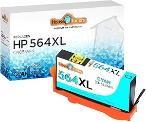 HouseOfToners Remanufactured Ink Cartridge Replacement for HP 564XL CN685WN (1 Cyan)