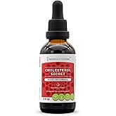 Secrets of the Tribe - Cholesterol Secret, Blood Lipid Formula, Herbal Supplement Blend Drops Alcohol-Free Liquid Extract 2 fl oz