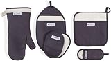 Le Creuset 4-Layer Textile Handle Glove Flint 95001400444000 view 2