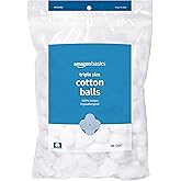 Amazon Basics Cotton Balls, 200 Count (Previously Solimo)