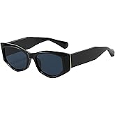 Kursan Retro Thick Frame Sunglasses for Women Men Classic 90s Chunky Sun Glasses Shades UV400