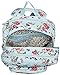 Vera Bradley Women's Cotton XL Campus Backpack, Water Bouquet, One Size