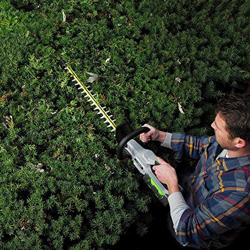 EGO POWER+ Hedge Trimmer Cordless, Electric Hedge Trimmer 24", Battery and Charger photo 3