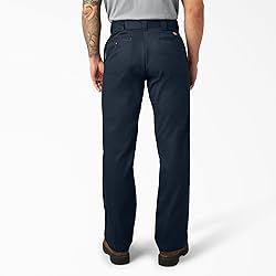 Dickies Mens 874 Flex Work Pants, Dark Navy, 34W x