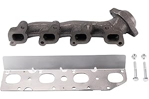 TRQ Left Exhaust Manifold Compatible with Aspen Durango Ram 1500 2500 3500 Grand Cherokee
