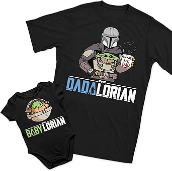 Daddy and Son Shirts, Dadalorian Babylorian Shirts, Father and Baby, Daddy and Me Shirts, Baby 
