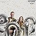 2020 Balloons for Graduation Decorations - Large, 40 Inches | SilverBlue 2020 Decorations Kit | Graduation Decorations 2020 | Great For Graduation Decorations Party, Happy New Years Even Celebrations