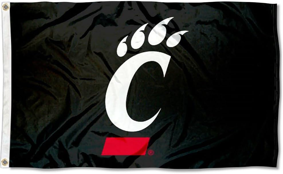 Amazon Com College Flags Banners Co Cincinnati Bearcats Flag Large 3x5 Outdoor Flags Sports Outdoors
