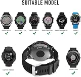 TOPsic 22mm Silicone Sport Band for Garmin Fenix 5 5 Plus 6 7 935 S60 view 3