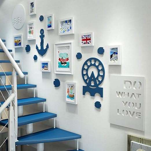 Wyjw Pared De Fotos Elementos Destacados Europeos Estilo Marino