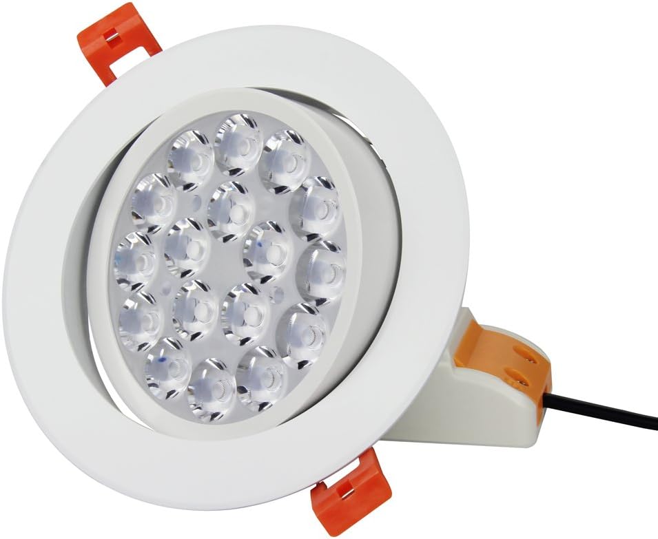 LGIDTECH FUT062 Miboxer 9W RGBWW Recessed LED Ceiling Downlight 5 Inch RGB+CCT Color Changing,Temperature Adjustable