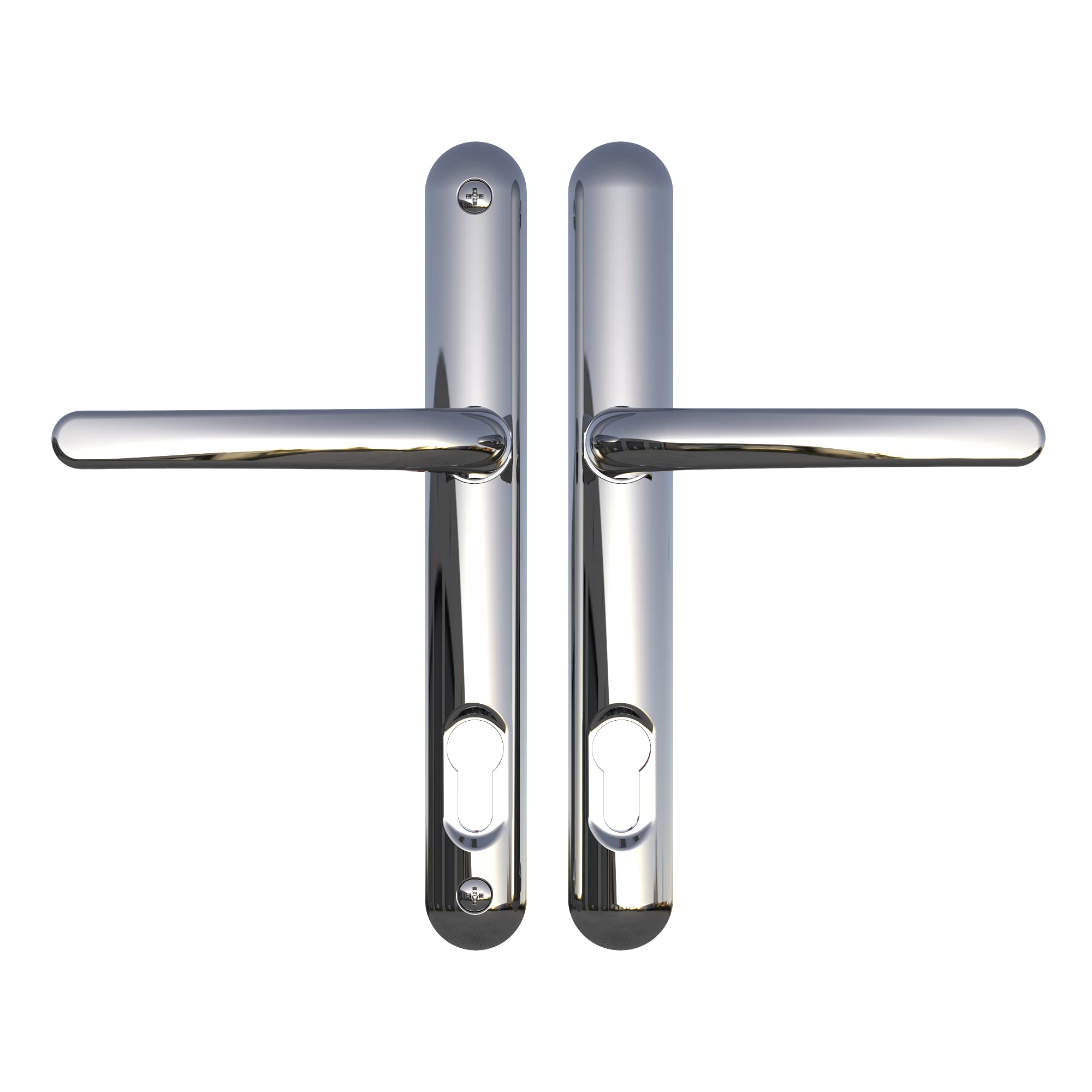 Ultion Sweet Door Handle 211mm Screw Centres (Long Fixings) - Matching Door Furniture Available (Chrome)