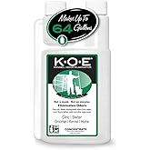 Odorcide, Thornell KOE Kennel Odor Eliminator Concentrate, Great for Cages, Runs, Floors &amp; More, Pet Odor Eliminator for Home &amp; Kennel w/Safe, Non-Enzymatic Formula, 16 oz, White &ndash; Not A Spray Bottle