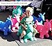Premium Inflatable Horse Hopper – Best Animal Bouncer Ride-On Toy for Kids, Boys, Girls and Children 2, 3, 4, 5. Play Hopping Toys. Free Foot Pump + Gift Box