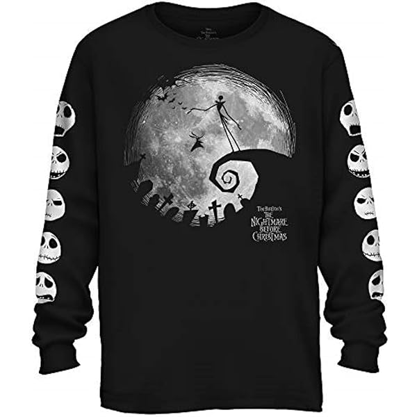 Camisetas De Manga Larga De Halloween Para Hombres - EBay