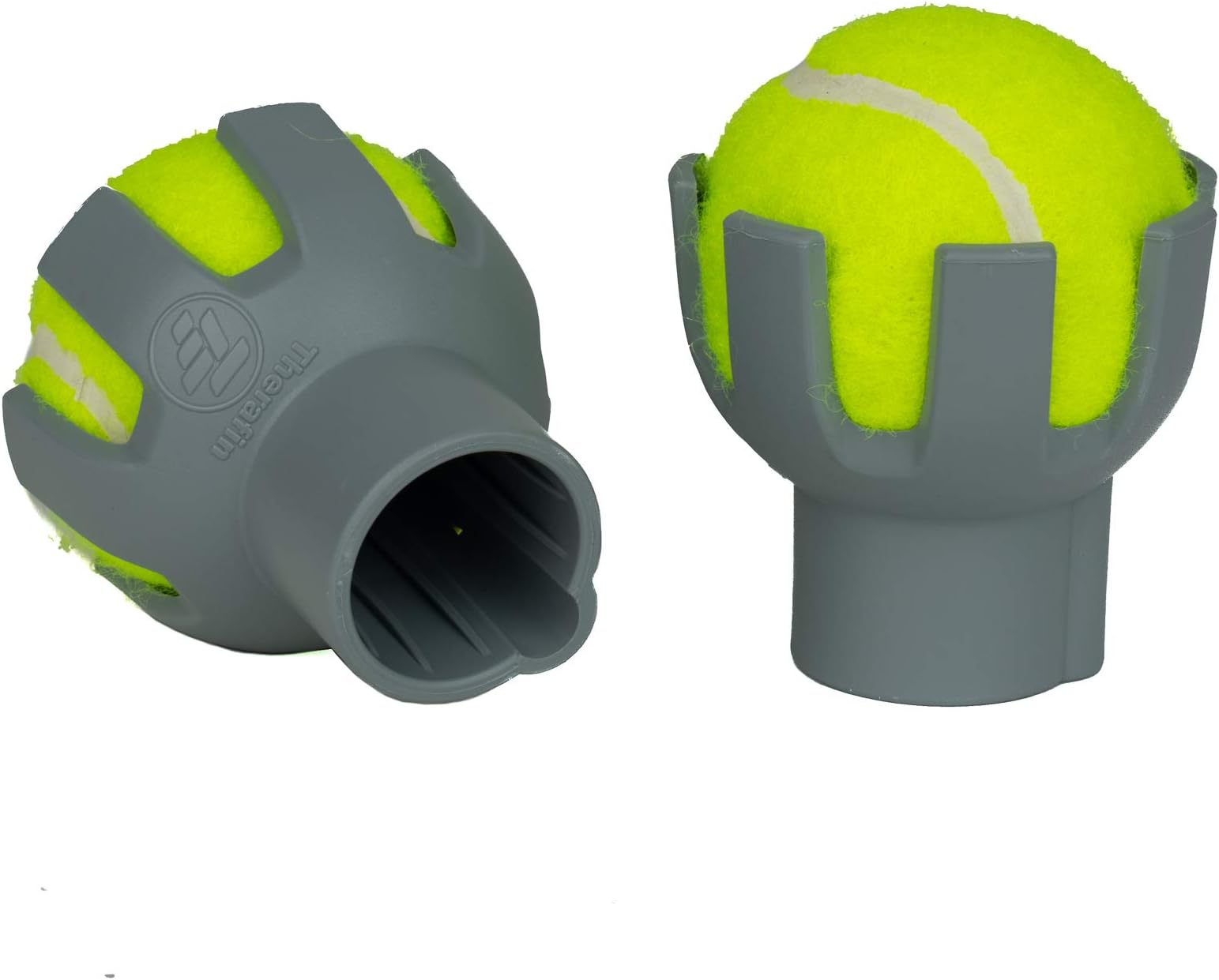 Physical Therapy 51350 Therafin Tennis Ball Glides, Grey/Yellow, Pair