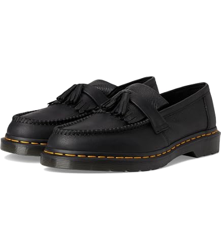 Amazon.com: Dr. Martens, Unisex, Adrian, Black Polished Smooth
