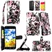 Cellularvilla Wallet Case for BLU Studio 5.5 D610a Pu Leather Wallet Card Flip Open Pocket Case Cover Pouch
