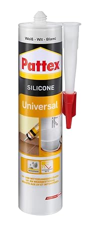 Pattex 9H PFUSW Universal Silikon (Kartusche mit 300 ml) weiß