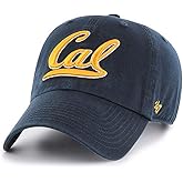 47 NCAA Unisex-Adult NCAA '47 Brand Clean Up Adjustable Hat (One Size)
