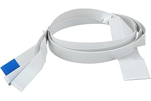 YINETTECH Print Head Printhead Cable Ribbon Data Cable 95CM Compatible with Epson R1390 1400 1500W L1800 Printhead Printer Print Head Cable