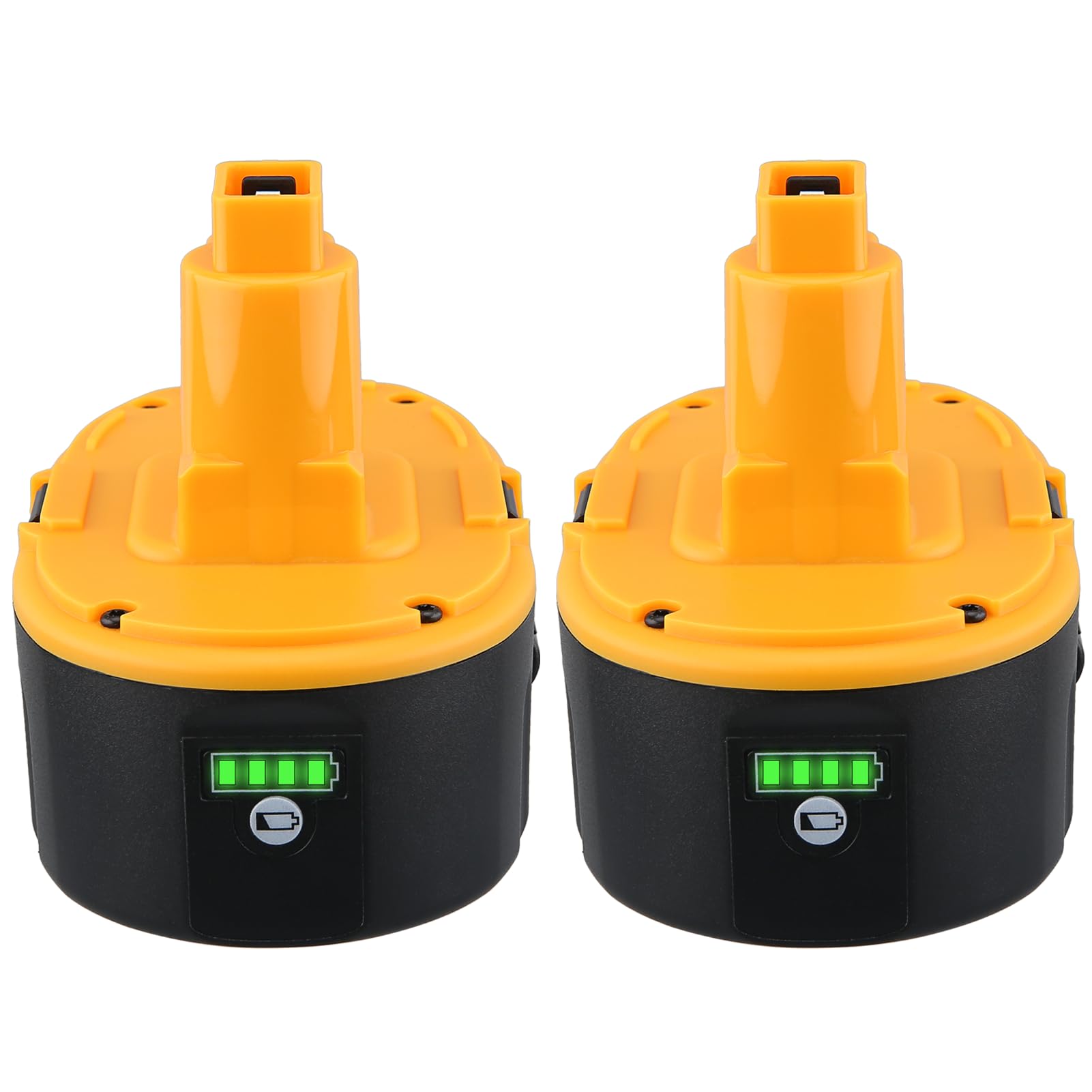 View 1 of ***MISSING ONE PART***Xmenany DC9096 7000mAh/7.0Ah Lithium Ion Battery Replacement for Dewalt 18V Battery Compatible with DEWALT DC9098 DW9096 DW9098 DW9095 DC9099 DE9096 DE9095 DC9182 and 18V Tools 2 Pack